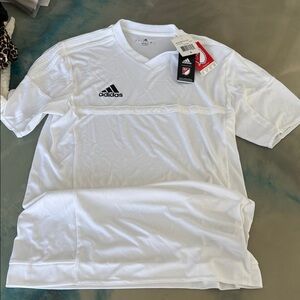 Adidas Men's White Soccer Jersey